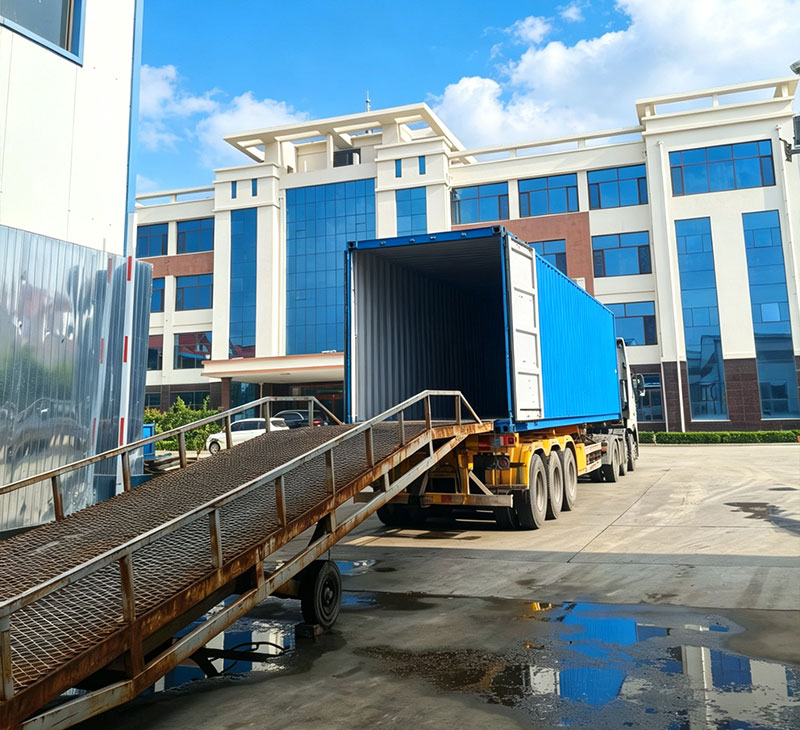 Container Loading & Shipment Site