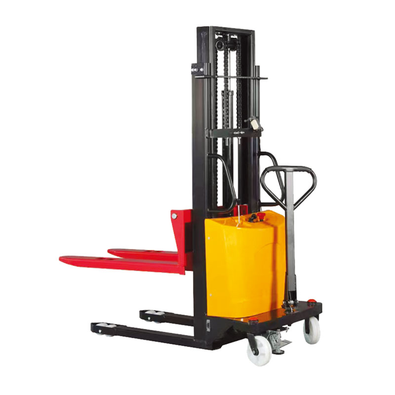 Semi-electric stacking truck