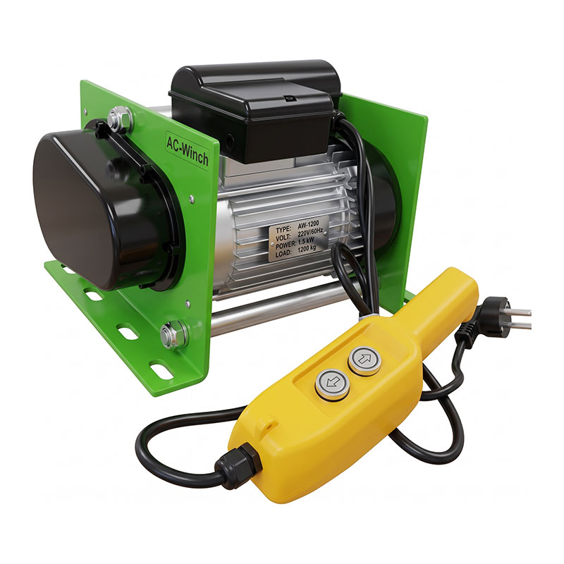 Mini electric winch